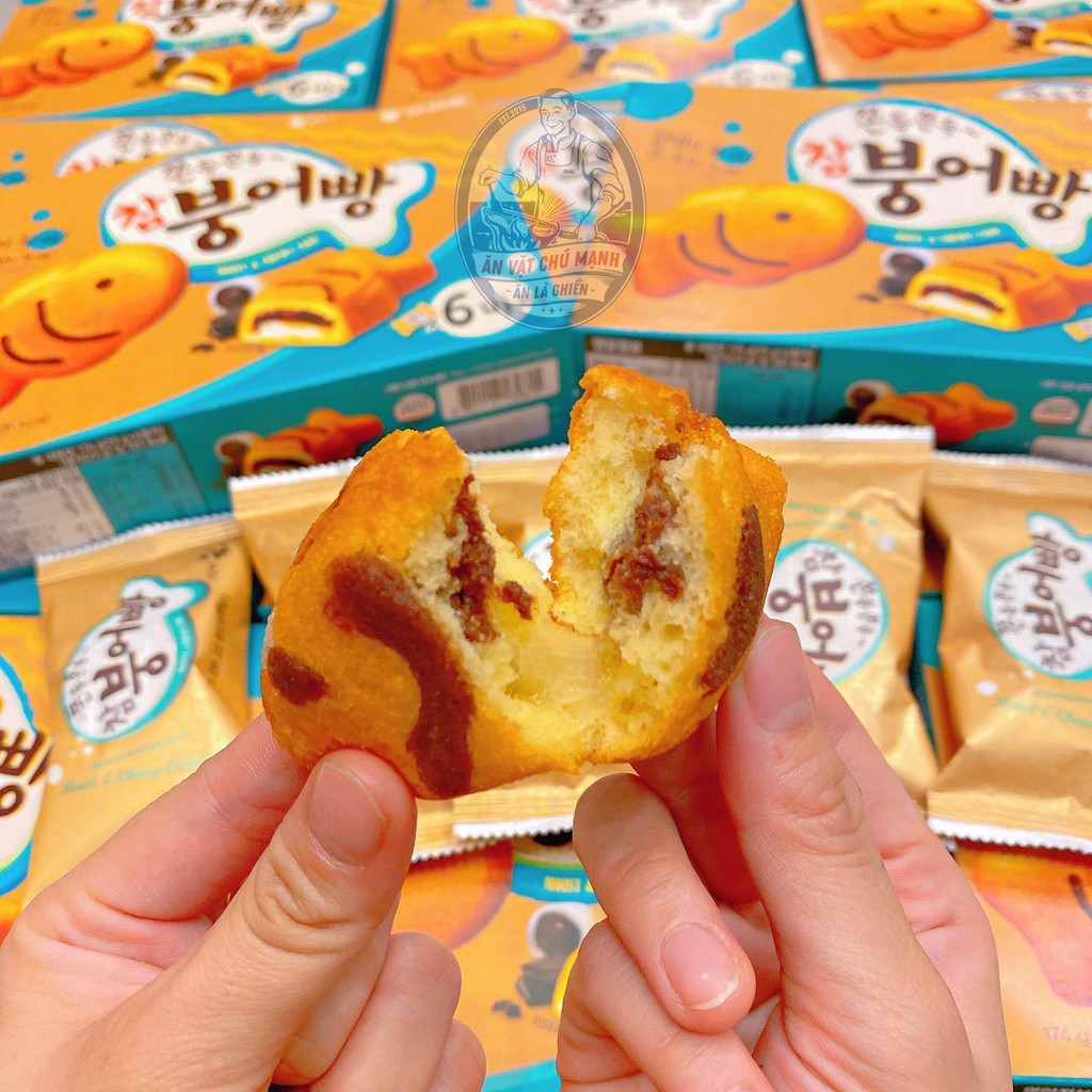 Bánh Cá Nhân Chocolate Marshmallow Hàn Quốc