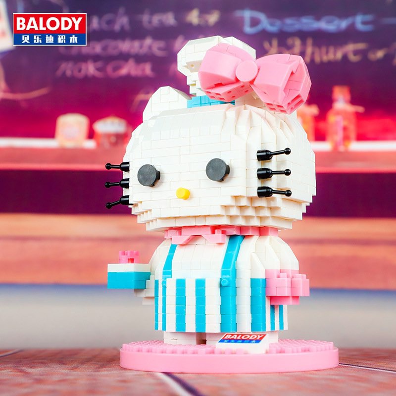 Bộ đồ chơi lego mèo Hello kitty Balody 5698