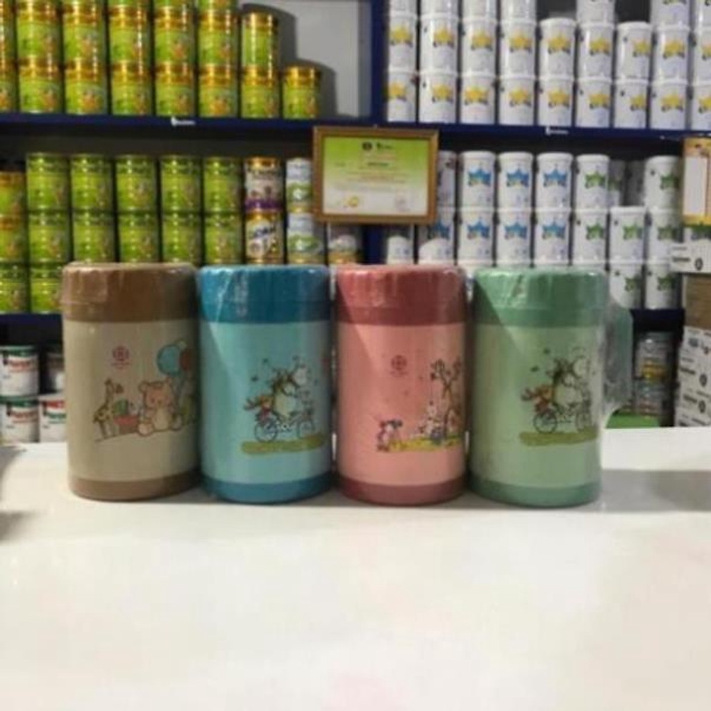 Ca Giữ Nhiệt Việt Nhật (Mã 6106/6107/6108) Size 350ml, 500ml, 750ml- Ca Giữ Nhiệt Thức Ăn, Cốc Giữ Ấm, Bình Ủ Nhiệt