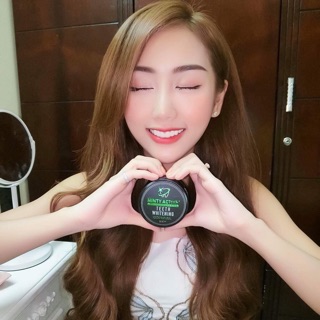 Bột trắng răng than hoạt tính minty active