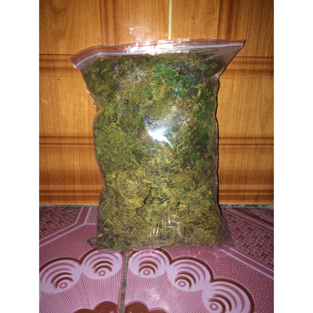 200g rêu rừng khô giúp giữ ẩm dành cho hoa lan hoa kiểng