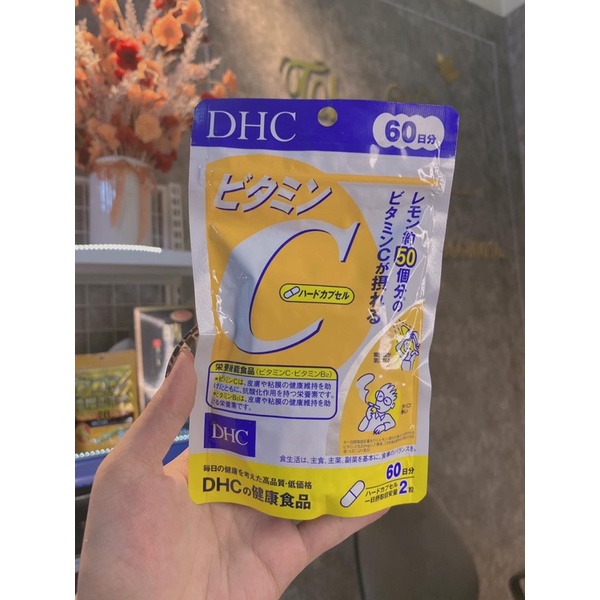 Viên uống DHC bổ sung vitamin C Nhật Bản 60 Ngày (120 viên/gói)