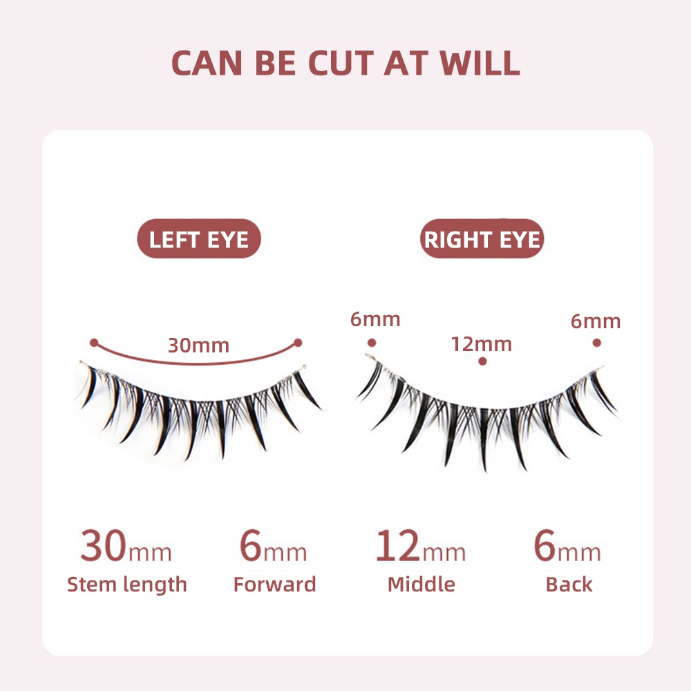 Lông mi giả FOREVERLILY tự dính không cần dùng keo tiện dụng