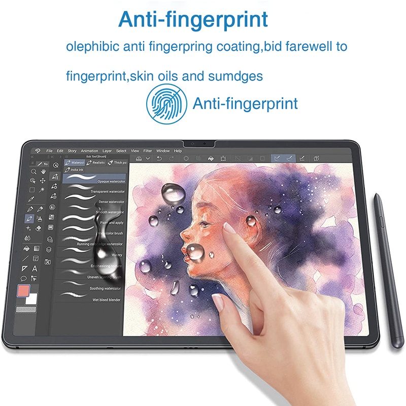 Bộ 2 Miếng Dán Bảo Vệ Màn Hình Chống Chói Cho Samsung Galaxy Tab A8 S8 S8 + Ultra S7 FE S7 + S6 Lite 10.4 S5e Tab A 10.5 10.1
