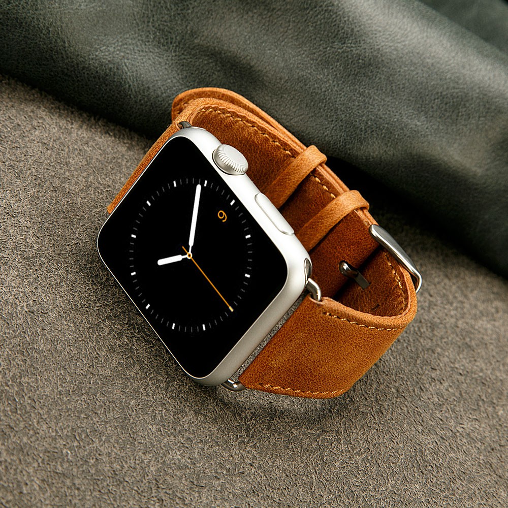 Dây da thật Jisoncase cho Apple Watch