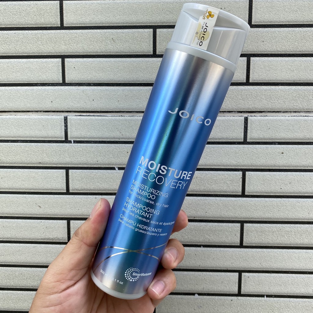 Dầu Gội Phục Hồi Hư Tổn và Dưỡng Tóc Mềm Mượt Chiết Xuất Rong Biển JOICO Moisture Recovery Shampoo 300ml - Mẫu Mới