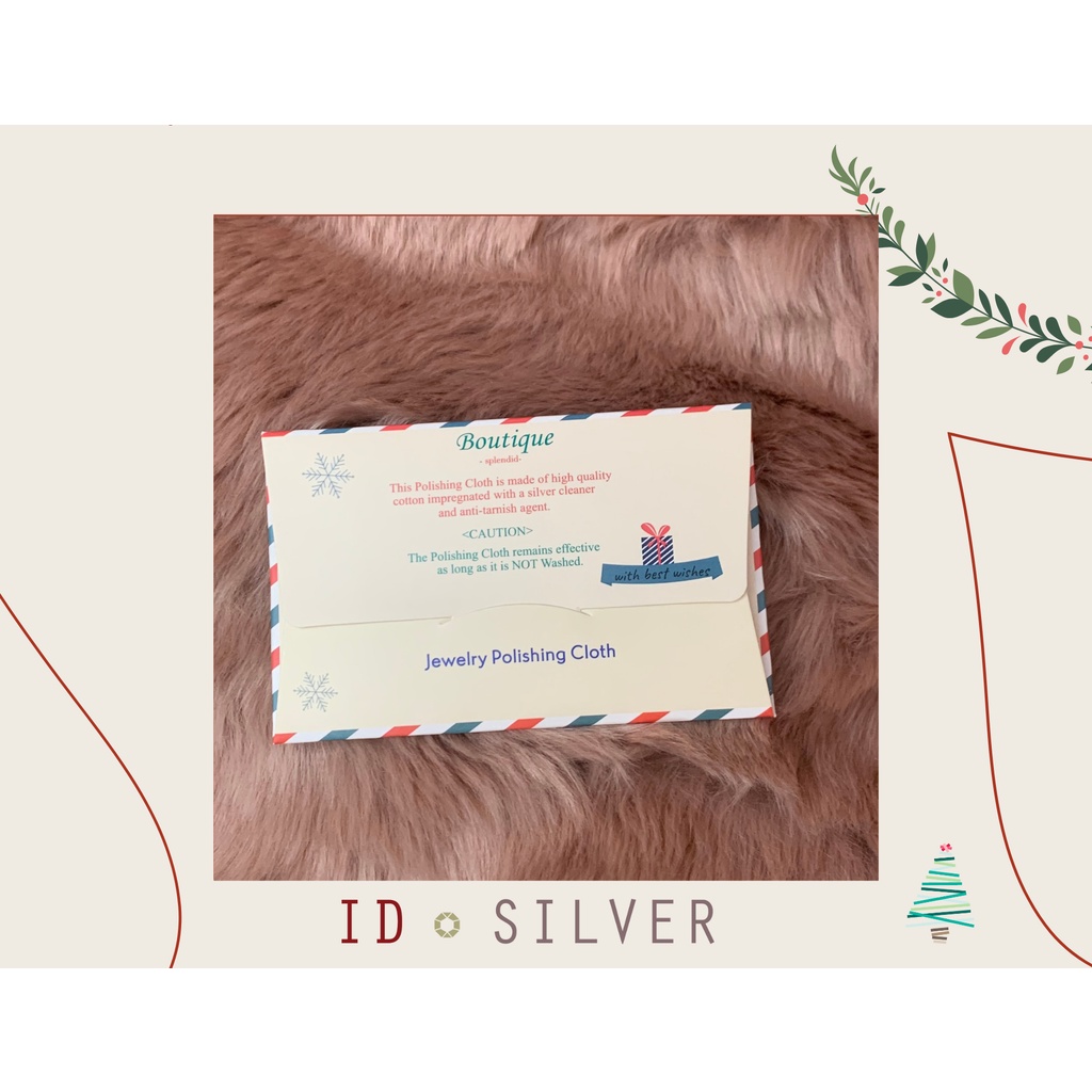Khăn lau bạc, khăn lau trang sức phiên bản bao bì đặc biệt