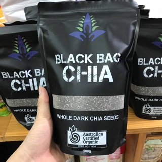 Hạt chia úc - black bag chia túi 500g