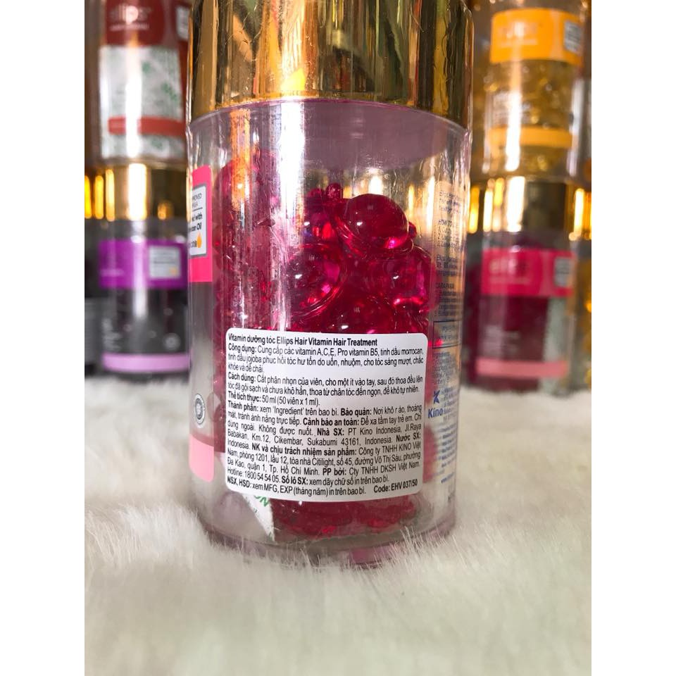 (Hủ 50 viên) Serum Vitamin dưỡng tóc Ellips chính hãng công ty | BigBuy360 - bigbuy360.vn