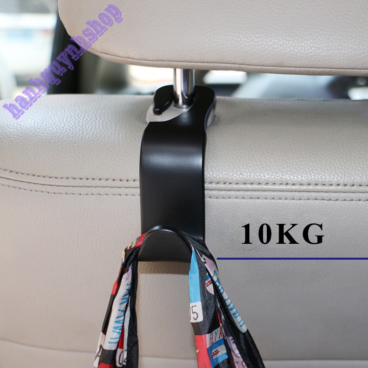 Bộ 4 Móc Chữ S Treo Đồ Đa Năng Gắn Ghế Ô Tô Xe Hơi