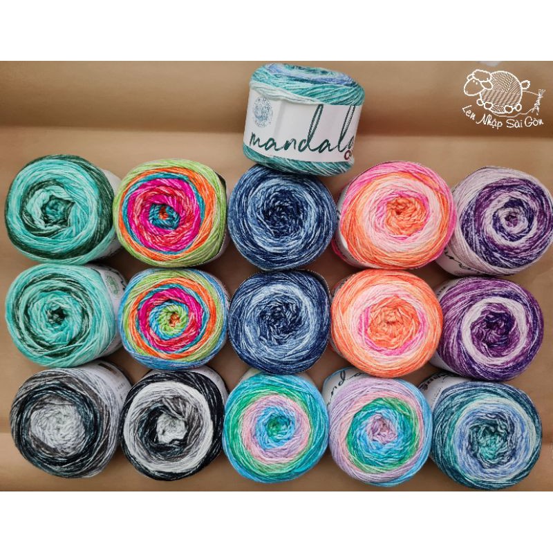 Len Mỹ MANDALA OMBRÉ