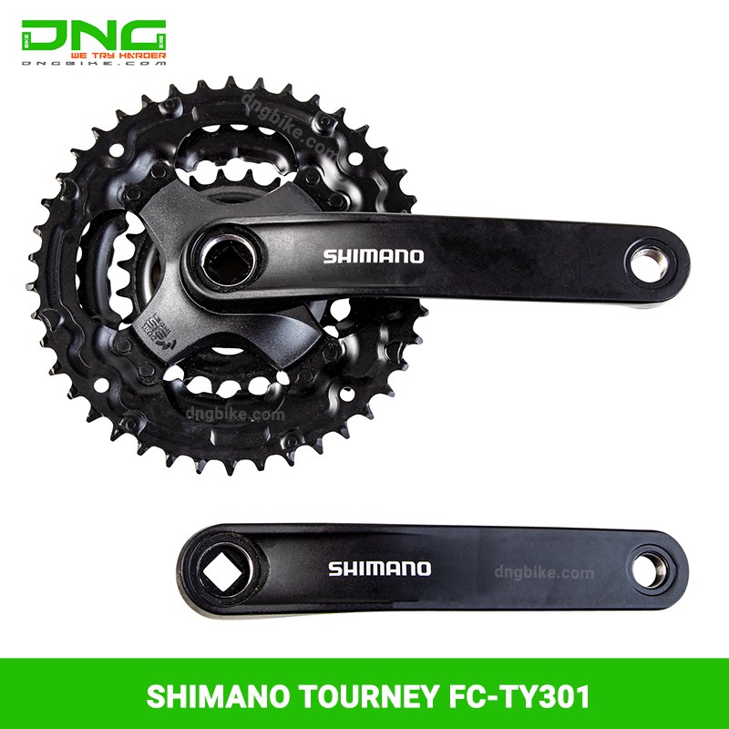 Giò dĩa xe đạp SHIMANO TOURNEY FC-TY301 42-34-24T
