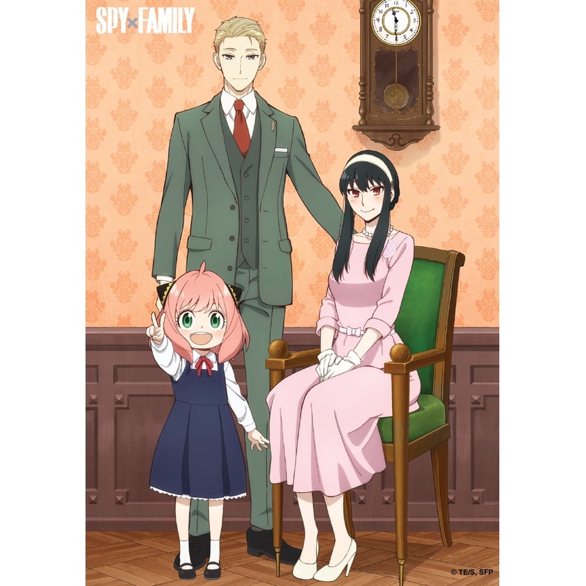 Poster Anime Psy x Family GIẤY DECAL Tranh Dán Tường Anime Psy x Family PT07