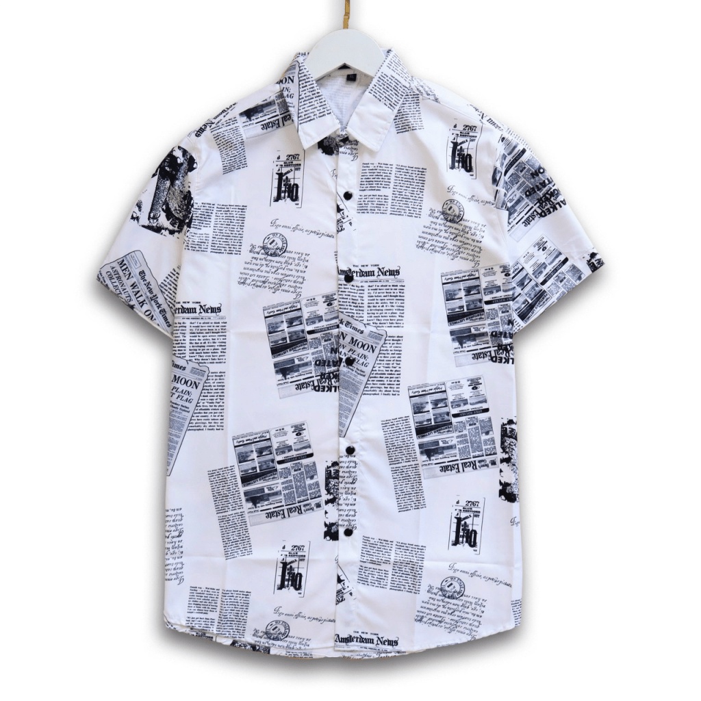 Áo Sơ Mi Nam Cổ Bẻ Họa Tiết Đẹp Nổi Bật Phong Cách Mới Lạ Form Rộng Mặc Mát [NEW UNISEX]