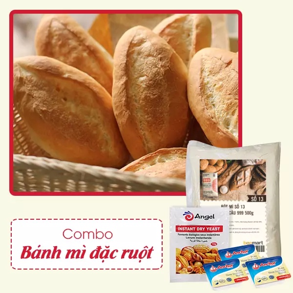 Combo bánh mì đặc ruột