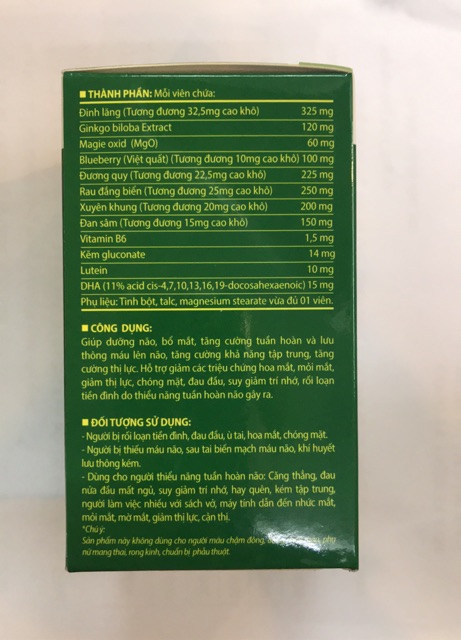 Double Good IQ- Viên uống bổ não, sáng mắt