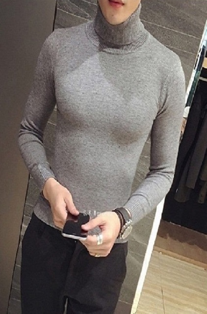 Áo len nam cổ lọ loại dày đẹp | BigBuy360 - bigbuy360.vn