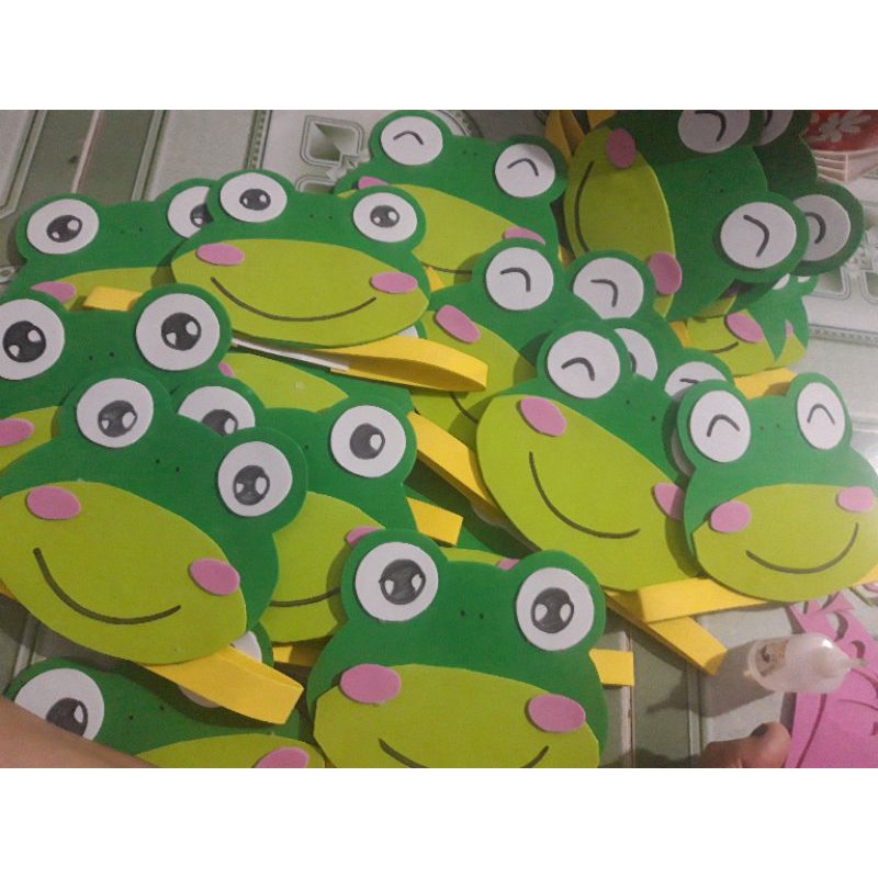 Mũ phân vai _ mũ ếch xanh