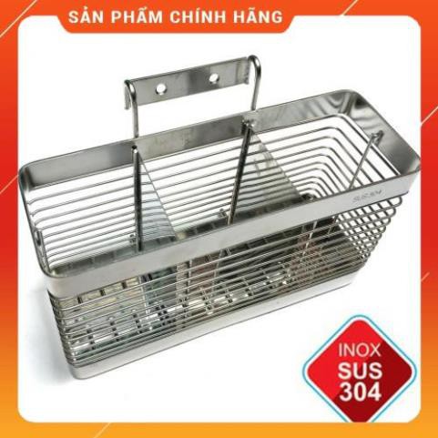 [FreeShip] [Hỏa tốc 1H] Ống đựng đũa inox SUS201, Giỏ đũa inox giá rẻ Huy Anh