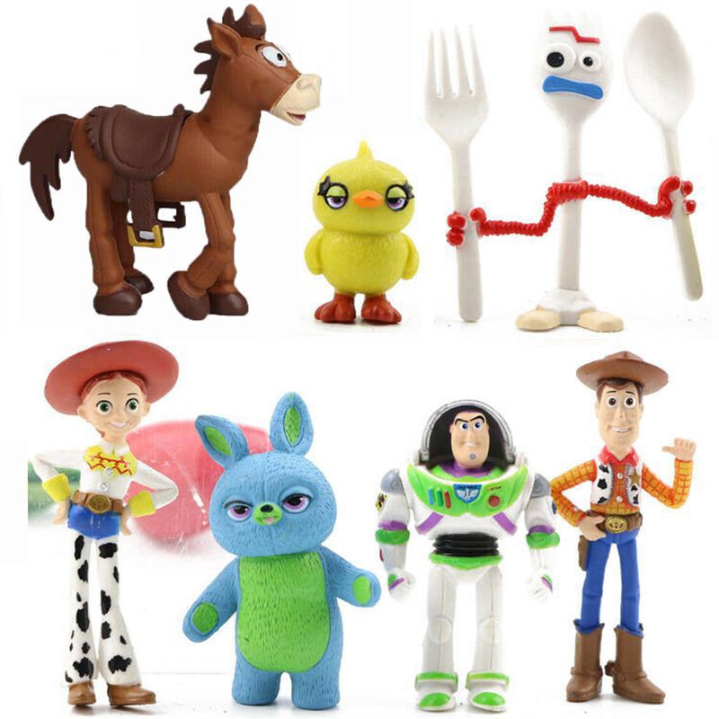 Mới Set 7 Mô Hình Đồ Chơi Nhân Vật Trong Phim Hoạt Hình Toy Story 4