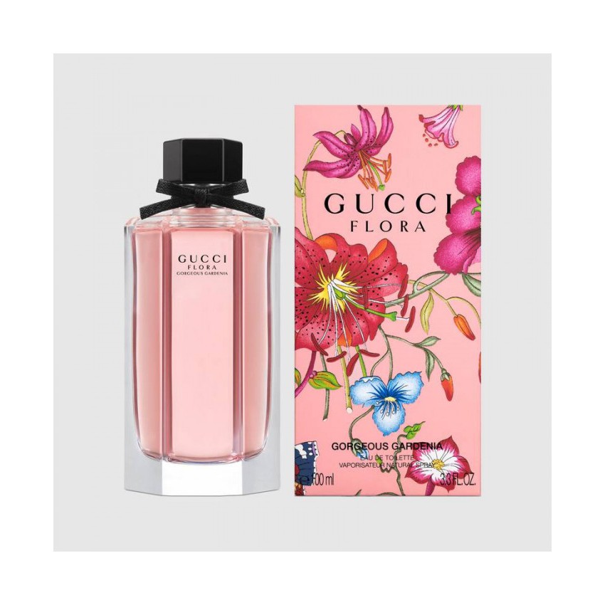 Nước hoa mini Gucci flora Gorgeous gardenia (hồng) (nữ) Authentic - Cô gái nóng bỏng