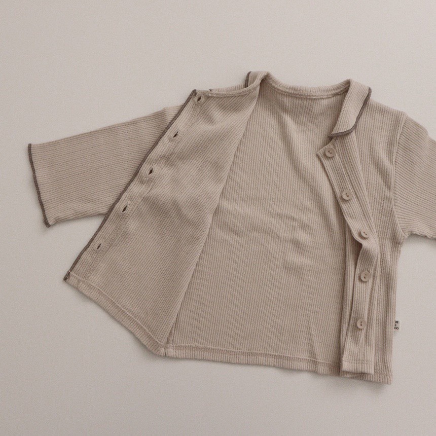 Bộ đồ pijama trẻ em vải mềm cao cấp phong cách Hàn quốc