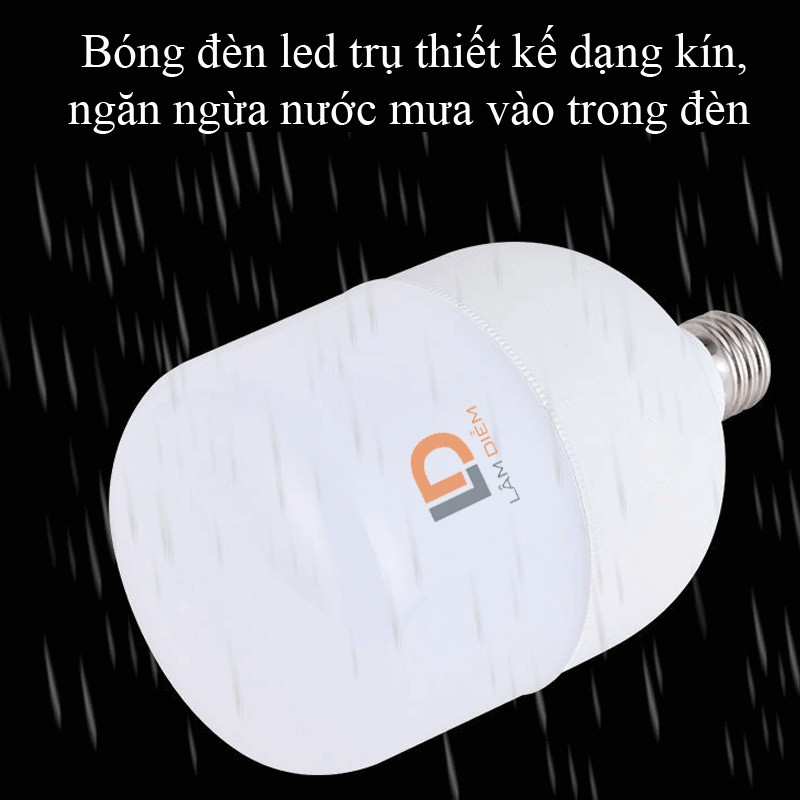 BÓNG ĐÈN LED BULB TRỤ TIẾT KIỆM ĐIỆN SIÊU SÁNG [ HÀNG TỐT ]