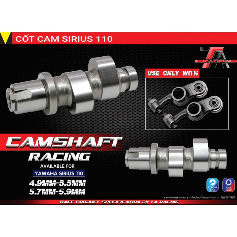 Cốt cam cò lăng Sirius Sirut 110 Xc chính hãng TA RACING