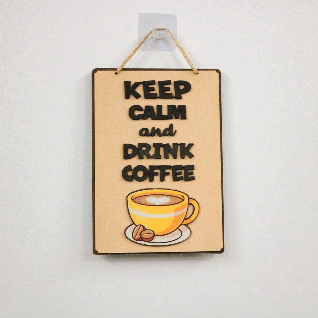 Bảng gỗ treo tường, trang trí nhà cửa Câu nói tiếng Anh hay