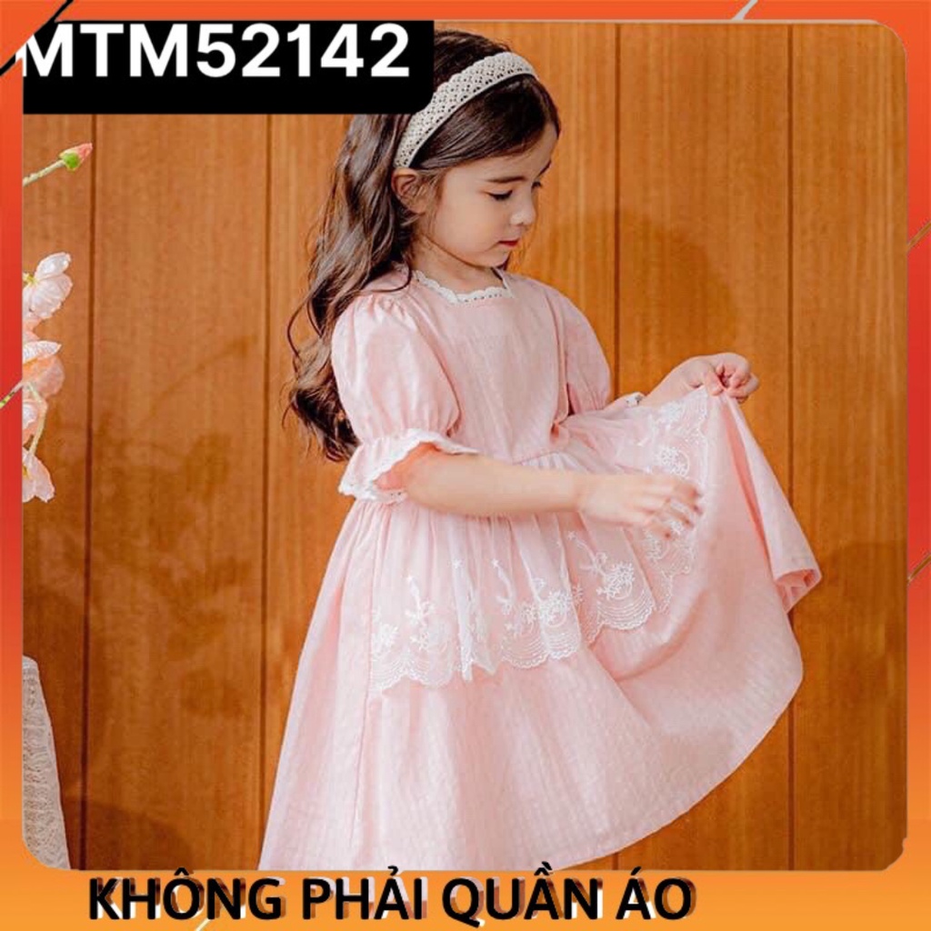 Rập Váy Cho Bé Gái MTM52142 (Rập Giấy Đầm Trẻ Em)