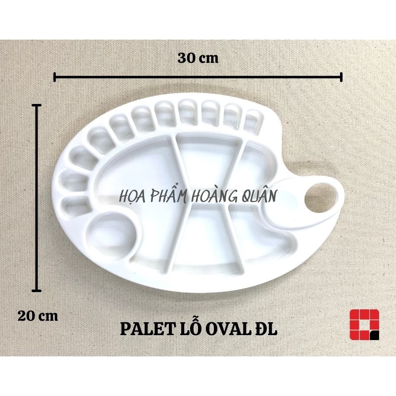 Pallet / Khay pha màu lỗ