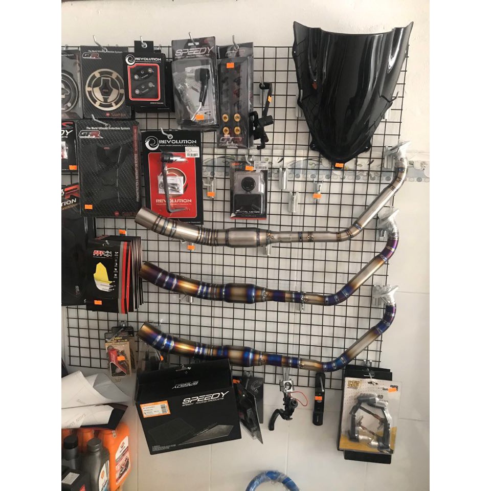 CỔ PÔ TITAN bầu hơi R15V3 , MT15 , FZ155 , XSR155