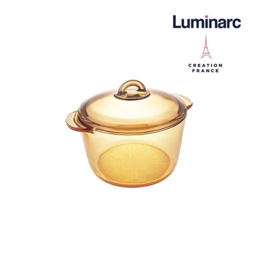 Nồi thủy tinh 3L Luminarc Amberline Granite (Bảo hành 10 năm)