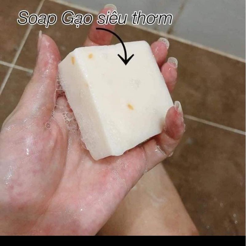 Xà phòng sữa gạo trắng da từ Thái Lan-Jam Rice Milk Soap