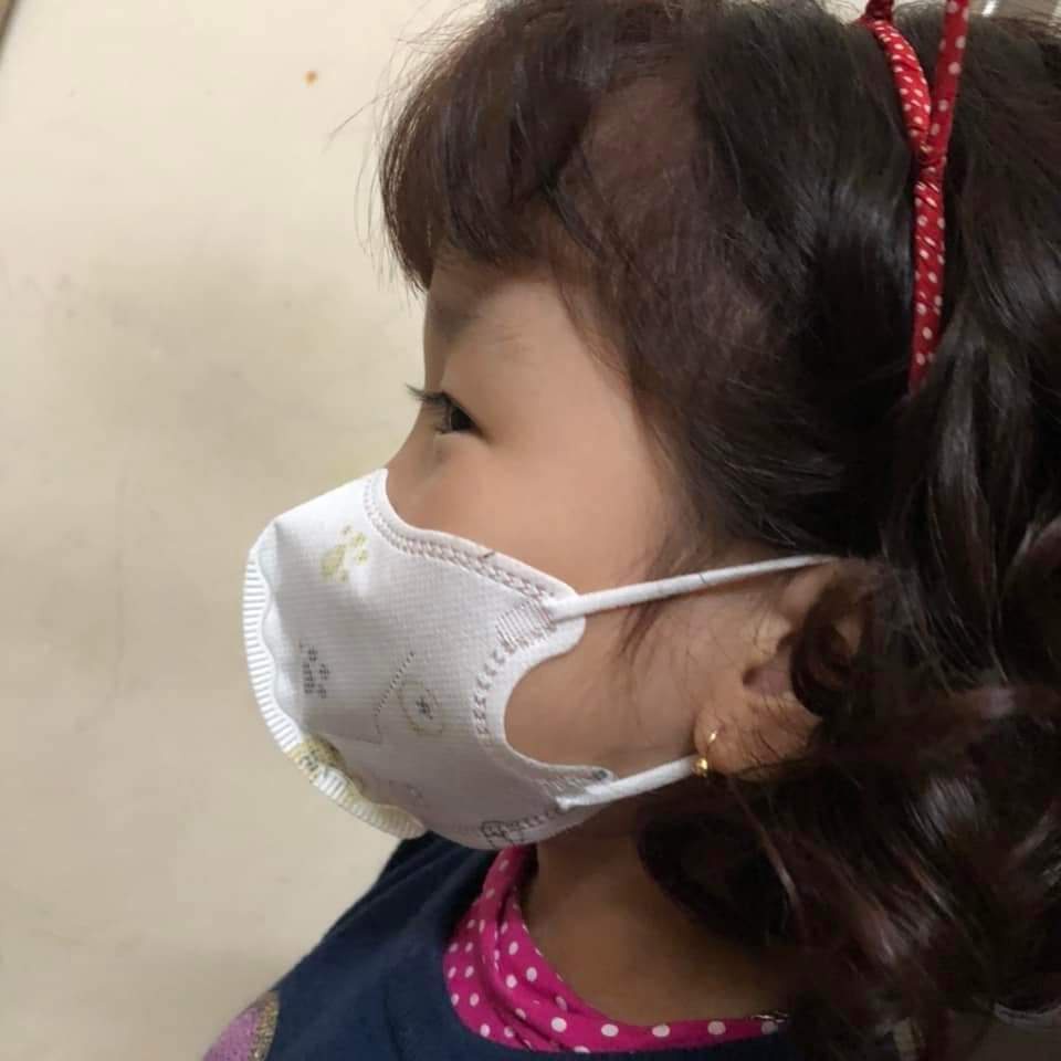 Túi 10c Khẩu trang trẻ em 6D Kids, kháng khuẩn chống giọt bắn, nhiều họa tiết