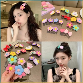 Lược Cài Tóc Kiểu Công Chúa Đính Hoa Sau Lưng Xinh Xắn Cho Bé Gái