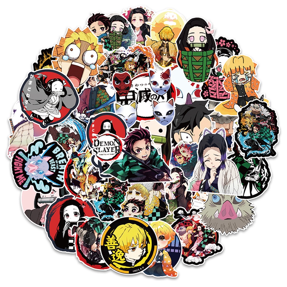 Miếng Dán Trang Trí Hình Naruto Sáng Tạo Dành Cho Xe Hơi/ Vali/ Ván Trượt