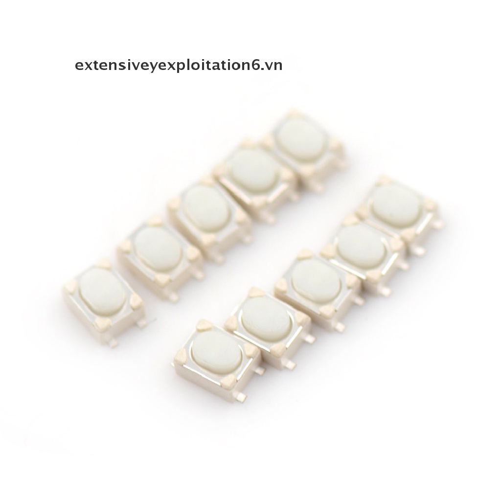 Set 4 Công Tắc Ấn 4 Chấu SMD 3 * 4 * 2.5mm E6VN / 50