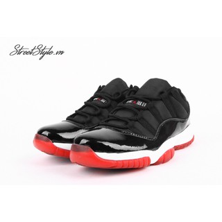 Giày Jordan 11 - Đen đỏ thấp - JD11-DEDOTHA
