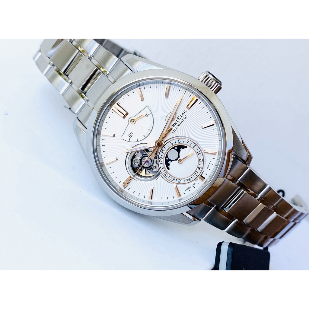 Đồng hồ nam ORIENT STAR MOONPHASE RE-AY0003S00B chính hãng