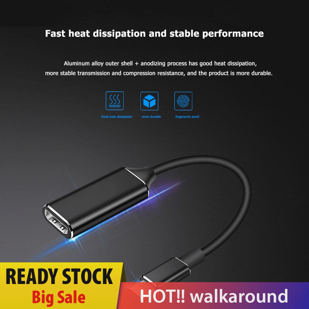 Bộ Chuyển Đổi Màn Hình Từ Type-C Sang HDMI 4K 2K 30Hz HD HDMI