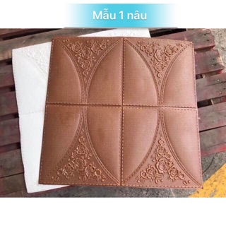 XỐP DÁN TƯỜNG 3d GIẢ DA SANG TRỌNG