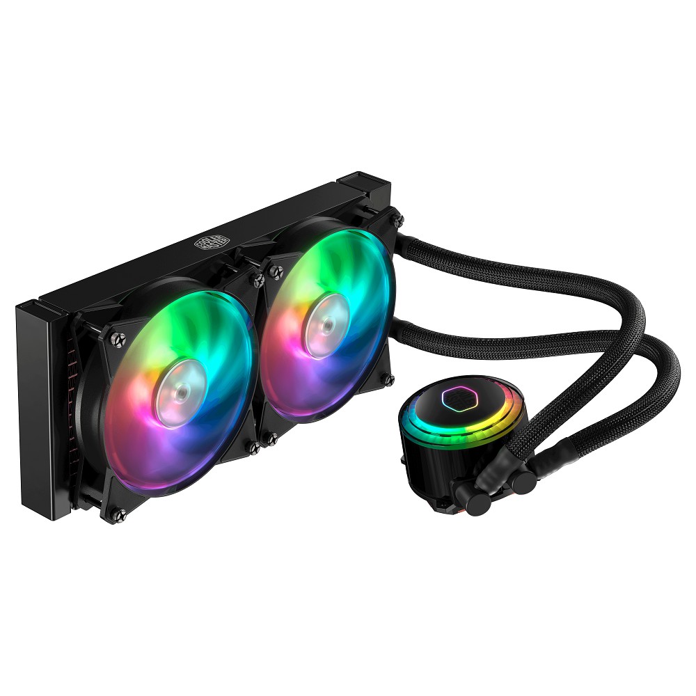 [Mã ELMS05 giảm 5% đơn 300k]Tản nhiệt CPU Cooler Master MasterLiquid ML240R RGB - Chính hãng phân phối