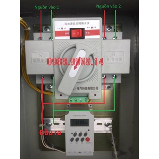 Tủ ATS tự động chuyển luân phiên 2 nguồn điện