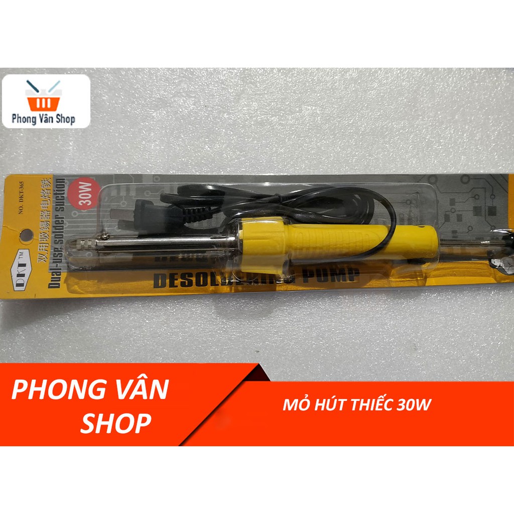 Mỏ hút thiếc 30w - Tiện lợi dễ dàng lấy linh kiện