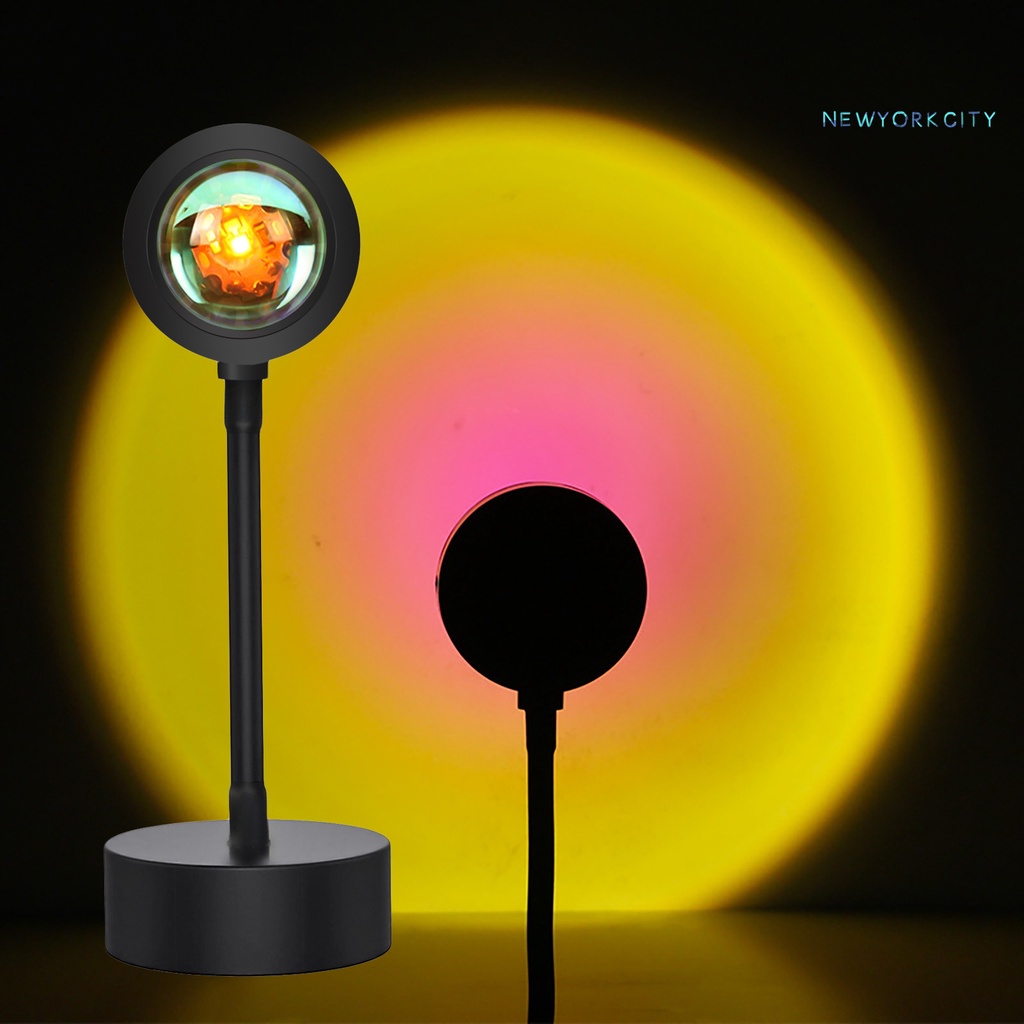 Đèn LED USB Chiếu Hoàng Hôn Lãng Mạn Trang Trí Phòng Ngủ