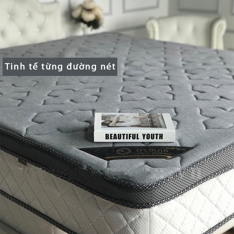 Đệm lò xo túi cuộn Kohan D'louis Kingdom cao 30cm giá siêu rẻ siêu thoáng - Đệm Chất Lượng