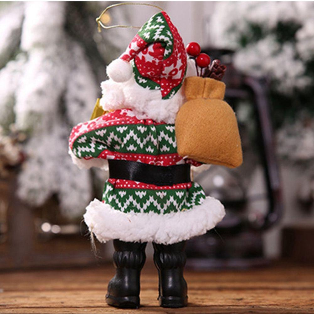 YIYU Búp Bê Hình Ông Già Noel Trang Trí Bàn Trong Nhà / Ngoài Trời Cho Bé Dịp Năm Mới