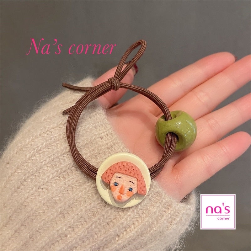 Cột tóc hoạt hình ngộ nghĩnh phong cách Hàn quốc