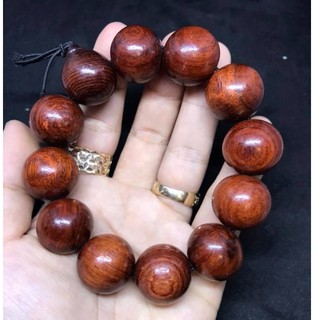 VÒNG TAY GỖ XƯA PHONG THỦY THỊNH VƯỢNG 18LY